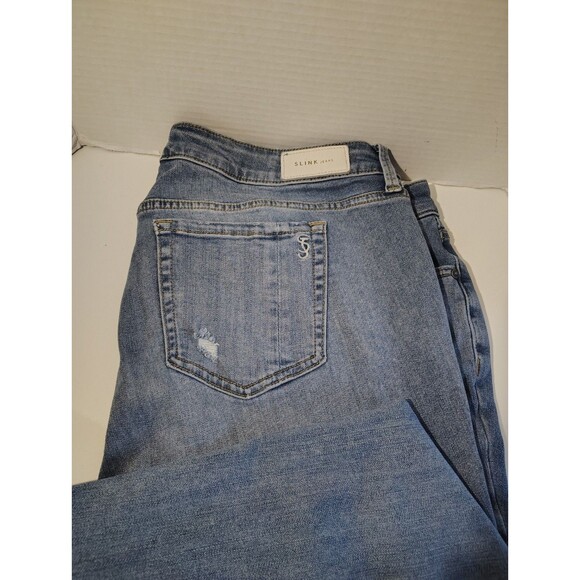Slink Jeans Curvy Medium Wash Plus Size 20W - Picture 8 of 16